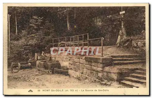 Cartes postales Mont Saint Odile La source