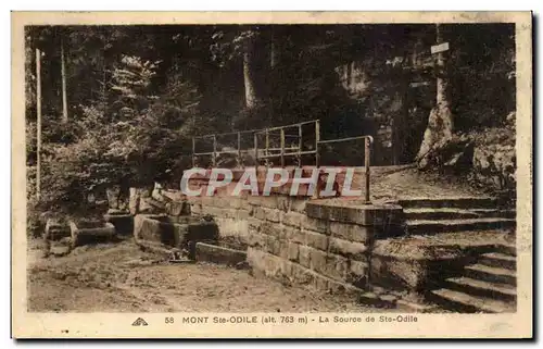 Cartes postales Saint odile La source de Ste odile