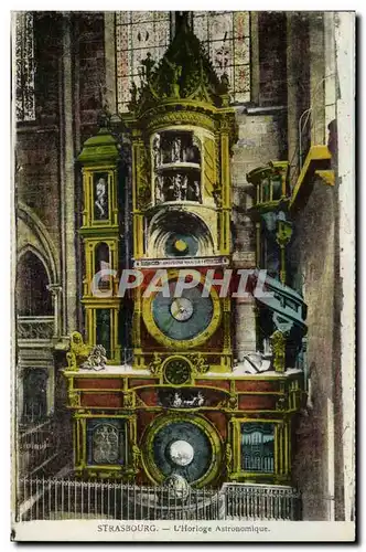 Cartes postales Strasbourg Horloge astronomique Clock