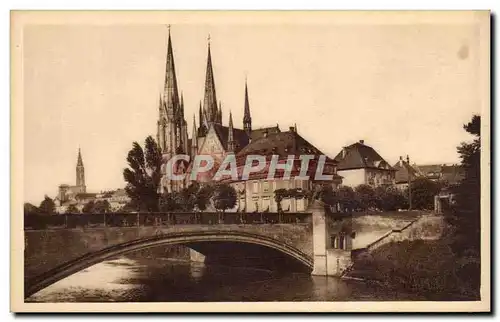 Cartes postales Strasbourg Eglise Saint Paul et cathedrale