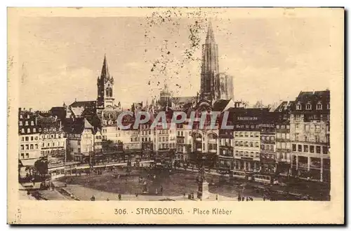 Cartes postales Strasbourg Place kleber