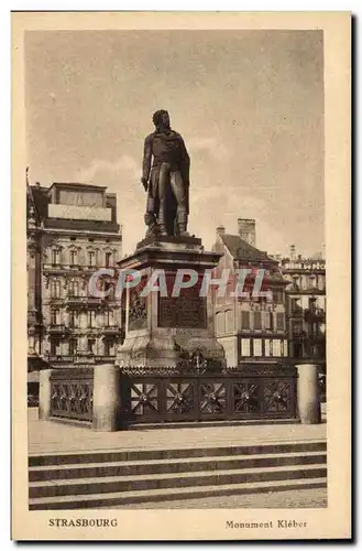 Cartes postales Strasbourg Monument Kleber