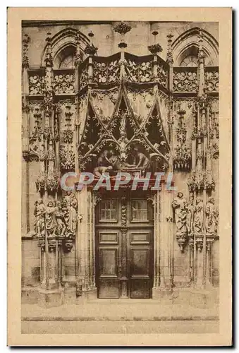 Ansichtskarte AK Strasbourg Portail St laurent Cathedrale