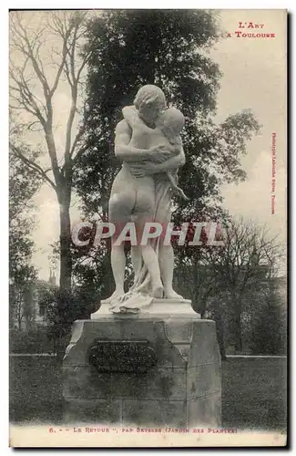 Ansichtskarte AK Toulouse Le retour par Seysses Jardin des Plantes