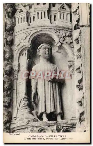 Chartres Cartes postales Cathedrale L&#39inconscience