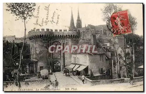 Chartres Cartes postales La porte Guillaume