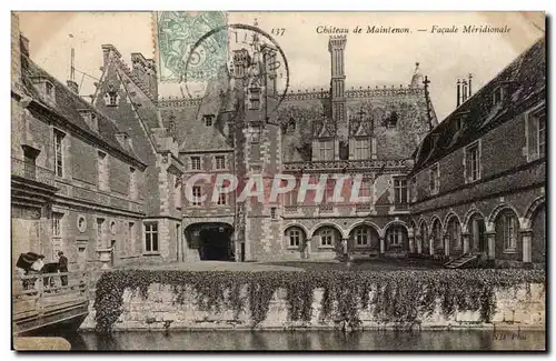 Ansichtskarte AK Chateau de Maintenon Facade meridionale