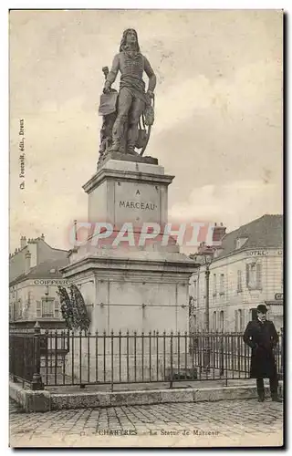 Ansichtskarte AK Chartres la statue de Marceau