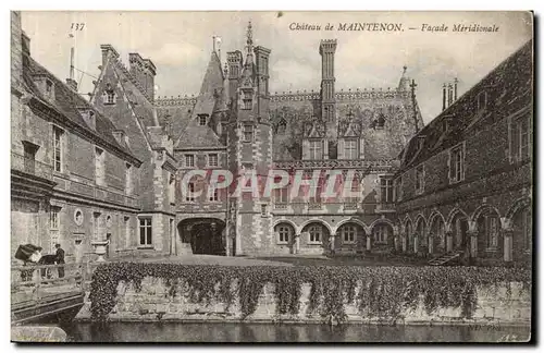 Ansichtskarte AK Chateau de Maintenon Facade meridionale