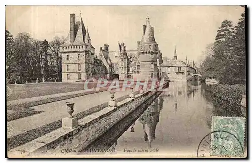 Ansichtskarte AK Chateau de Maintenon Facade meridionale