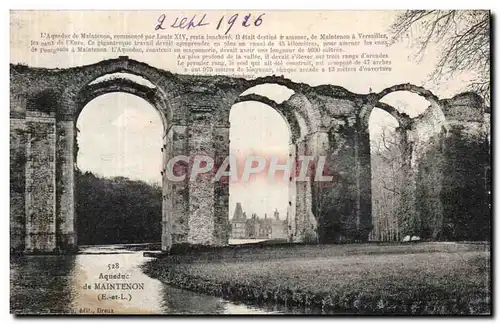 Cartes postales Chateau de Maintenon Aqueduc