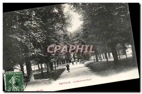 Cartes postales Neuville Le boulevard Nord