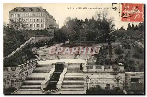 Cartes postales Rennes Nouvelle entree du theatre