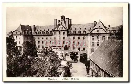 Cartes postales Rennes l&#39hopital militaire