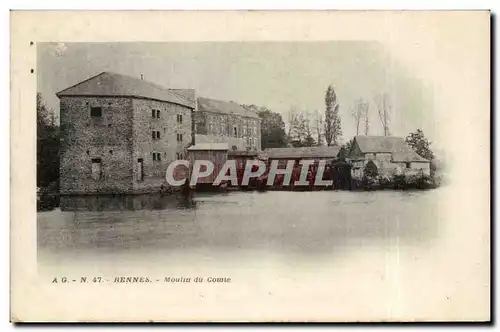 Cartes postales Rennes Moulin du comte