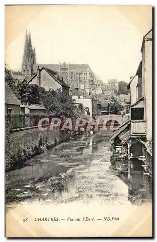 Chartres Cartes postales Vue sur l&#39Eure