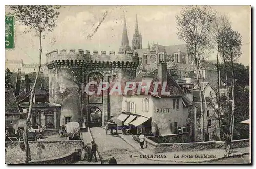 Chartres Cartes postales La porte Guillaume