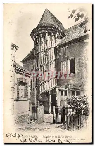 Chartres Cartes postales Escalier de la reine Berthe