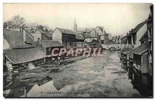 Chartres Cartes postales Vue prise sur l&#39Eure