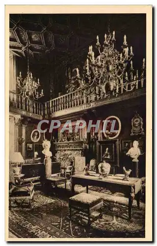 Cartes postales Angerville Bailleul Le grand salon