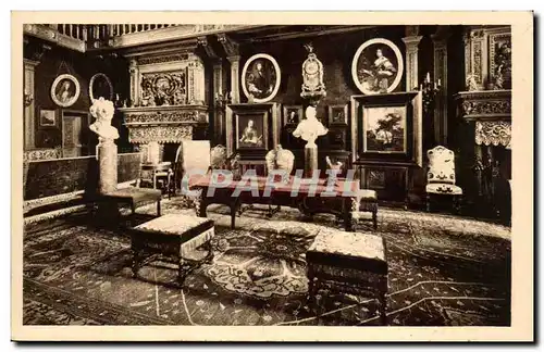 Cartes postales Angerville Bailleul Le grand salon