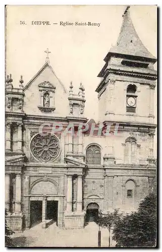 Cartes postales Dieppe Eglise Saint Remy