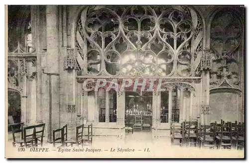 Cartes postales Dieppe Eglise Saint Jacques le sepulcre