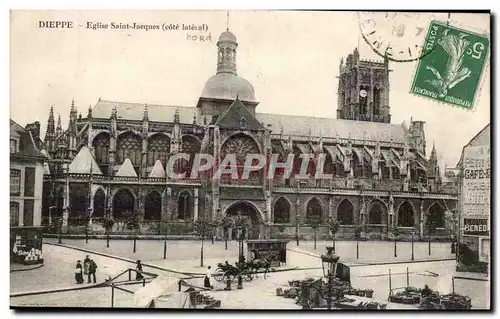 Cartes postales Dieppe Eglise Saint Jacques