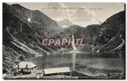 Cartes postales Bagneres de Luchon Lac d&#39Oo