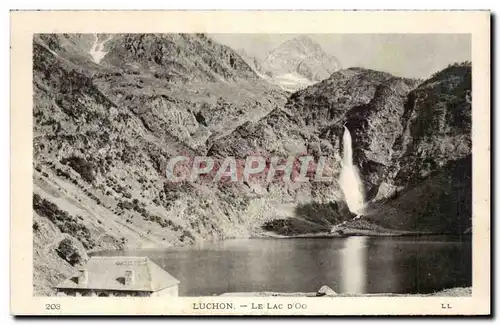 Cartes postales Luchon Le lac d&#39Oo