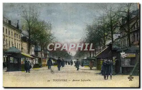 Cartes postales Toulouse Avenue Lafayette