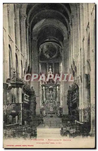 Cartes postales Toulouse Basilique St Etienne commencee vers 1080