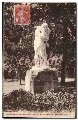 Cartes postales Toulouse Au jardin des plantes Le retour Seysses