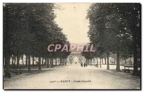 Cartes postales Nancy Cours Leopold