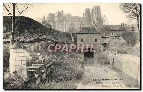 Cartes postales Toul Sortie des eaux