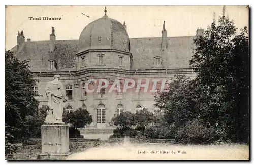 Ansichtskarte AK Toul Jardin de l&#39hotel de ville