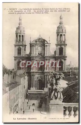 Cartes postales Nancy La cathedrale