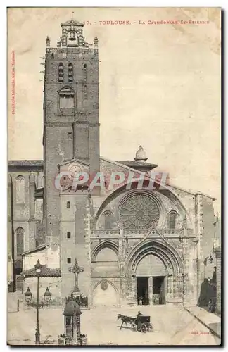 Cartes postales Toulouse La cathedrale St Etienne