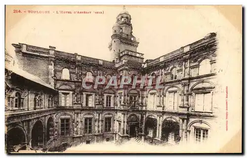 Toulouse Cartes postales L&#39hotel d&#39Assezat (1555)