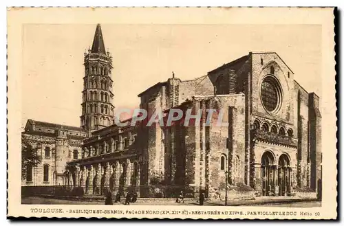 Toulouse Cartes postales Basilique St Sernin