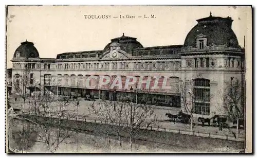 Toulouse Cartes postales la gare