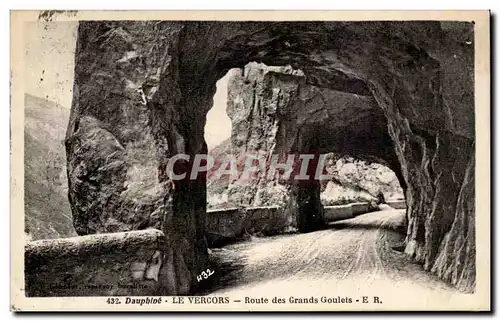 Cartes postales Le Vercors Route des grands goulets