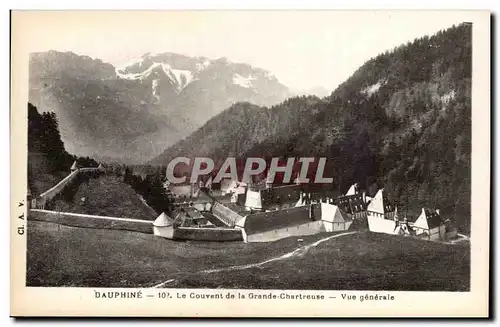 Ansichtskarte AK Dauphine Vue generale du couvent de la grande Chartreuse