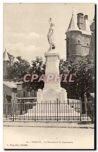 Cartes postales Vizille Le monument du centenaire