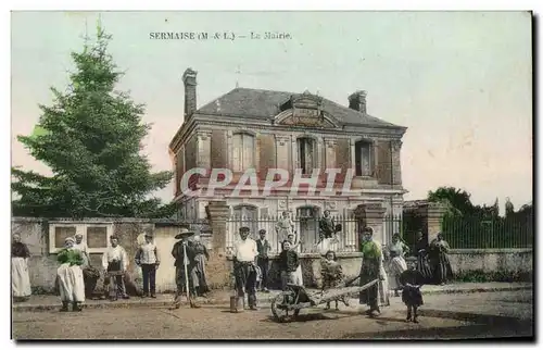 Semaise Cartes postales La mairie TOP