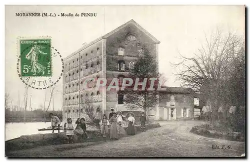Morannes Cartes postales Moulin de pendu