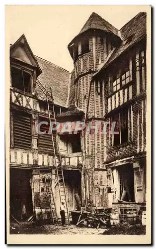 Cartes postales CAudebec en CAux Vieille maison grande rue