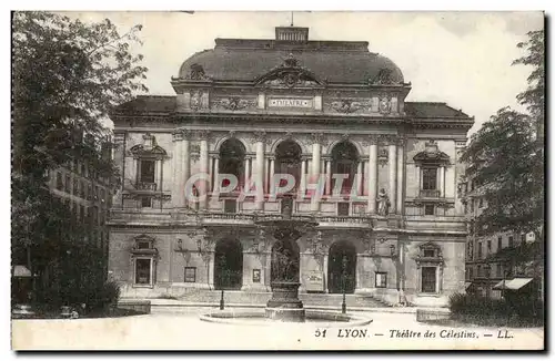 Cartes postales Lyon Theatre des CElestins