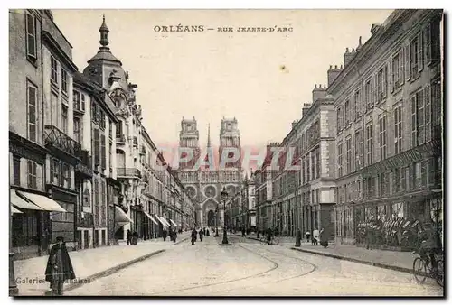 Cartes postales Orleans Rue Jeanne d&#39arc