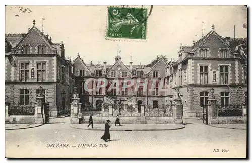 Cartes postales Orleans Hotel de ville